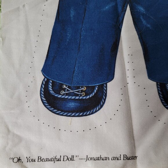 Jonathan and Buster Oh You Beautiful Doll Cut & Sew VIP Cranston Fabric Panel - Picture 3 of 6